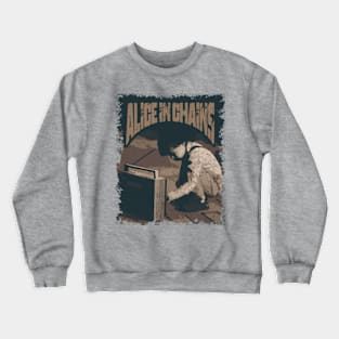 Alice In Chains Vintage Radio Crewneck Sweatshirt